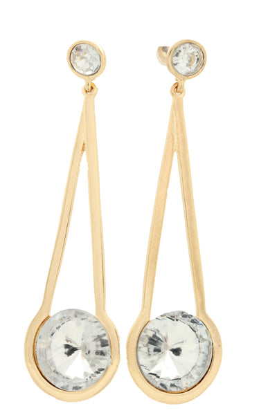 Brand New Women Elegant Fancy Earrings Set Gold Metal Hook Dangle Fashion Bling Jewelry