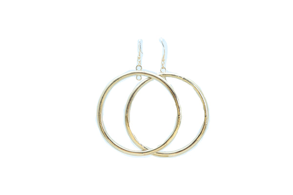 Brand New Women Fashion Jewelry Big Earrings Set Gold Color Thick Bold Bulky Hoops Bling Stylish Look