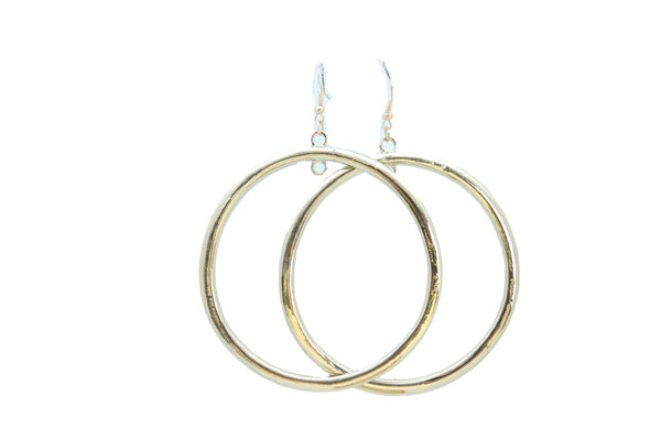 Brand New Women Fashion Jewelry Big Earrings Set Gold Color Thick Bold Bulky Hoops Bling Stylish Look