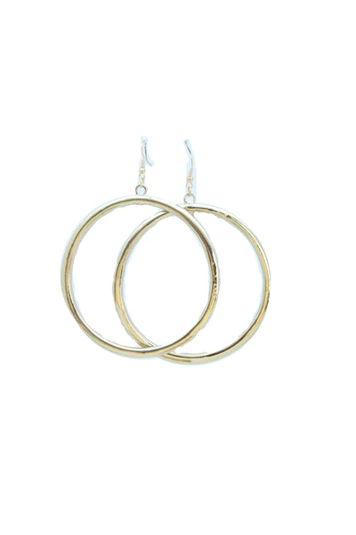 Brand New Women Fashion Jewelry Big Earrings Set Gold Color Thick Bold Bulky Hoops Bling Stylish Look