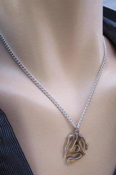 Chic Trendy Style Silver Chain Necklace Trible Pendant New Men Fashion #3 - alwaystyle4you - 11