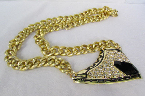 Long Gold Necklace Basketball Sneaker Tennis Shoe Pendant Hip Pop New Men Design - alwaystyle4you - 2